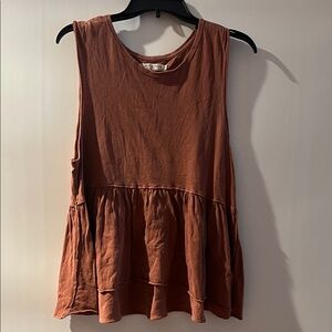 We The Free Terracotta Tank Top